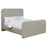 Wren Upholstered Queen Panel Bed Grey | Queen | Grey | 302052Q