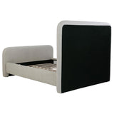 Wren Upholstered Queen Panel Bed Grey | Queen | Grey | 302052Q