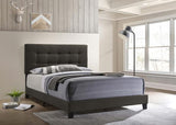 Mapes Upholstered Full Panel Bed Charcoal | Grey | Charcoal | 305746F