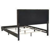 Mapes Upholstered Full Panel Bed Charcoal | Grey | Charcoal | 305746F