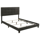 Mapes Upholstered Queen Panel Bed Charcoal | Grey | Charcoal | 305746Q