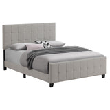 Fairfield Upholstered Queen Panel Bed Beige | Queen | Beige | 305952Q