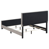 Fairfield Upholstered Queen Panel Bed Beige | Queen | Beige | 305952Q