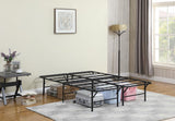 Mabel Metal Eastern King Mattress Support Platform Bed Black | Black | 305957KE