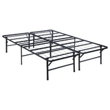 Mabel Metal Eastern King Mattress Support Platform Bed Black | Black | 305957KE
