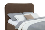 Anders Upholstered Queen Storage Lift Platform Bed Chocolate | Brown | Chocolate | 306037CHQ