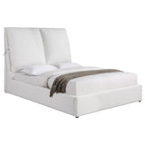 Gwendoline Upholstered Queen Panel Bed White | Queen | White | 306040Q