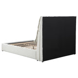 Gwendoline Upholstered Queen Panel Bed White | Queen | White | 306040Q