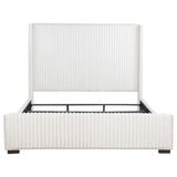 Natasha 65-inch Upholstered California King Bed Cream | California King | Ivory | Cream | 306051KW