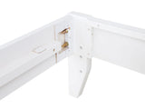 Hounslow Eastern King Universal Platform Bed White | White | 306128KE
