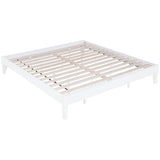Hounslow California King Universal Platform Bed White | White | 306128KW