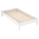 Hounslow Twin Universal Platform Bed White | White | 306128T
