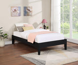 Hounslow Eastern King Universal Platform Bed Black | Eastern King | 306129KE
