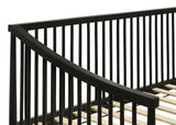 Delgado Windsor Twin Wood Daybed with Trundle Black | Twin | Black | 310027