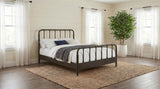 Rocco All Wood Water Pipe Open Frame Full Bed Dark Bronze | Brown | Dark Bronze | 310035F