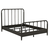 Rocco All Wood Water Pipe Open Frame Full Bed Dark Bronze | Brown | Dark Bronze | 310035F