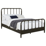 Rocco All Wood Water Pipe Open Frame Full Bed Dark Bronze | Brown | Dark Bronze | 310035F
