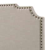 Tamarac Upholstered Queen Panel Bed Beige | Beige | 310061Q