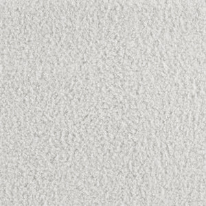 Selene Boucle Upholstered Queen Wingback Bed White