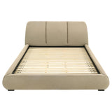 Mokena 46-inch Upholstered California King Platform Bed Brown | Brown | Light Brown | 310091KW