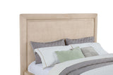 Lawson 54-inch Upholstered Eastern King Platform Bed Saddle | Eastern King | Brown | Light Saddle | 315835LKE