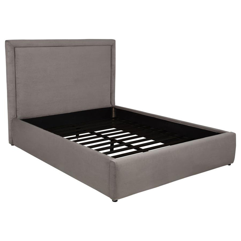 Lawson 54-inch Upholstered Platform Bed Light Saddle