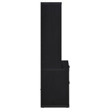 Westpark 3-piece Full Bedroom Set Bookcase Headboard Black | Black | 315851F-SET