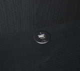 Westpark 3-piece Full Bedroom Set Bookcase Headboard Black | Black | 315851F-SET
