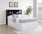 Westpark 49-inch Bookcase Headboard Black
