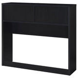 Westpark 49-inch Full Bookcase Headboard Black | Black | 315851F