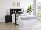 Westpark 49-inch Full Bookcase Headboard Black | Black | 315851F