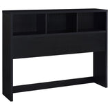 Westpark 3-piece Queen Bedroom Set Bookcase Headboard Black | Black | 315851Q-SET