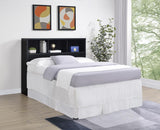 Westpark 49-inch Bookcase Headboard Black