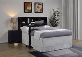 Westpark 49-inch Queen Bookcase Headboard Black | Black | 315851Q