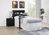Westpark 49-inch Twin Bookcase Headboard Black | Twin | Black | 315851T