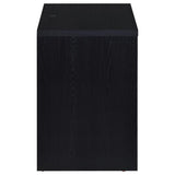 Westpark 2-drawer Nightstand LED Lights and USB Black | Black | 315852