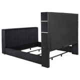 Tisdall California King Flame Visualizer TV Bed Black | California King | Black | 315868BLKKW