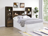 Westpark 3-piece Full Bedroom Set Bookcase Headboard Pine | Brown | Dark Pine | 315881F-SET