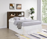 Westpark 49-inch Full Bookcase Headboard Dark Pine | Brown | Dark Pine | 315881F