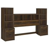 Westpark 3-piece Queen Bedroom Set Bookcase Headboard Pine | Brown | Dark Pine | 315881Q-SET