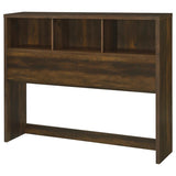 Westpark 49-inch Queen Bookcase Headboard Dark Pine | Brown | Dark Pine | 315881Q