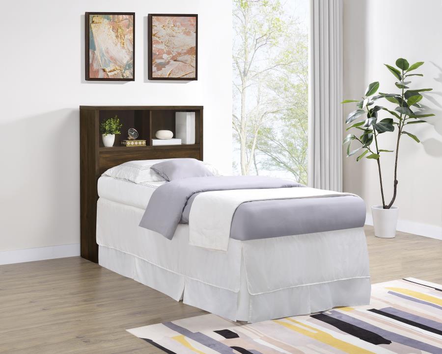 Westpark 49-inch Twin Bookcase Headboard Dark Pine | Twin | Brown | Dark Pine | 315881T