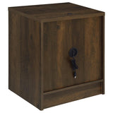 Westpark 2-drawer Nightstand LED Lights and USB Dark Pine | Brown | Dark Pine | 315882