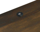Westpark 2-drawer Nightstand LED Lights and USB Dark Pine | Brown | Dark Pine | 315882