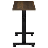 Westpark Height Adjustable Mobile Bedroom C-Table Dark Pine | King | Brown | Dark Pine | 315886