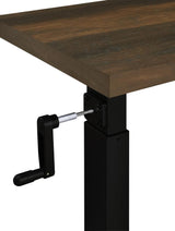 Westpark Height Adjustable Mobile Bedroom C-Table Dark Pine | King | Brown | Dark Pine | 315886