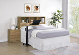 Westpark 49-inch Queen Bookcase Headboard Mango | Brown | Mango | 315901Q