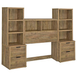 Westpark 3-piece Twin Bedroom Set Bookcase Headboard Mango | Twin | Brown | Mango | 315901T-SET