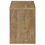 Westpark 2-drawer Nightstand LED Lights and USB Mango | Brown | Mango | 315902