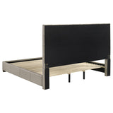 Medley Genuine Leather Eastern King Platform Bed Tan | Eastern King | Beige | Tan | 315911TANKE